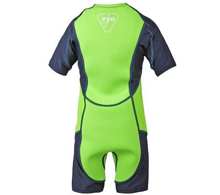 Гидрокостюм FanDiver Junior Shorty, 2 мм (Детский; 10 лет; Lime)